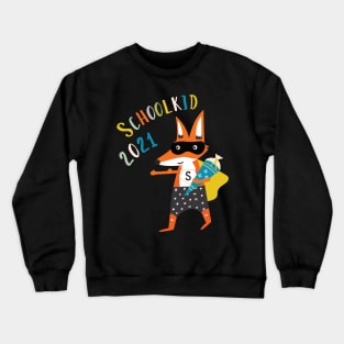 Fox As Schoolkid 2021 - Enrollment And Crewneck Sweatshirt